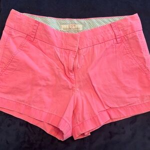 J. Crew High Waist Pink Women's Shorts